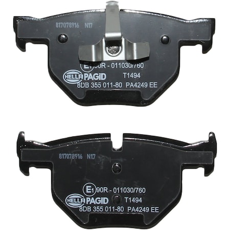Pagid Brakes Disc Brake Pad, 355011801 355011801